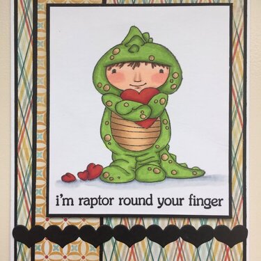 Raptor Round My Finger