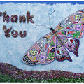 Earth Arts Copics Butterfly Thank You