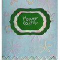 Double Embossed Easter Card