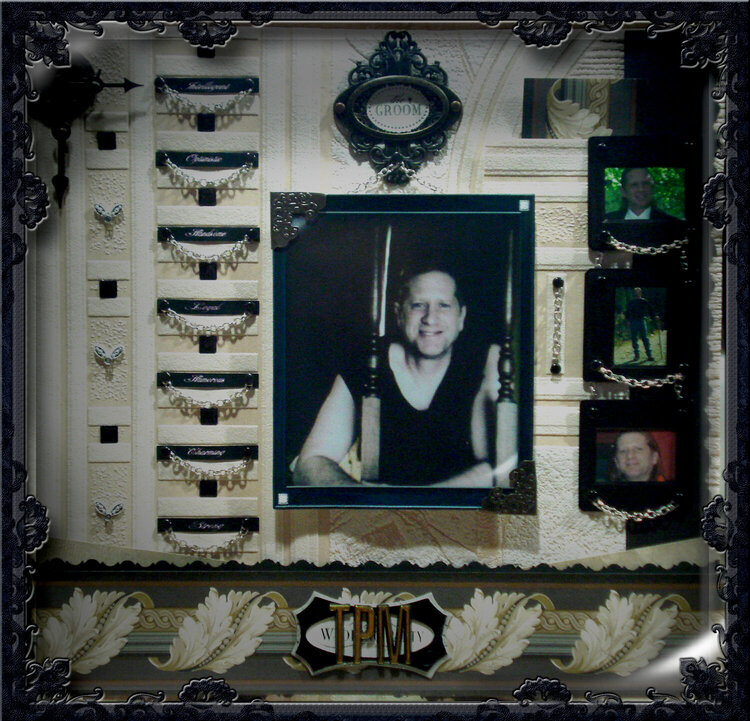 Chained Husband Shadowbox Frame..