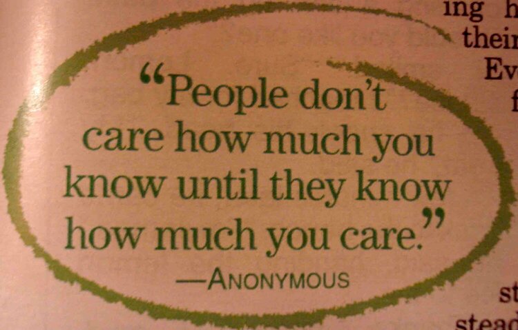 People Don&#039;t Care..