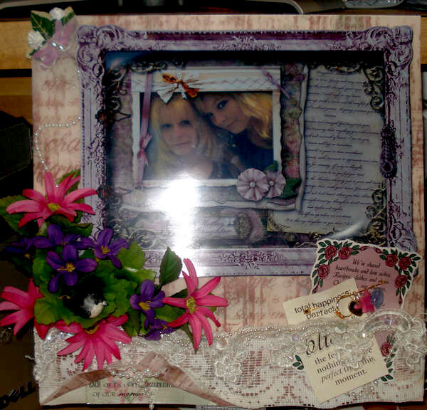 Mother/Daughter Shadowbox Hybrid/Fusion withflash..