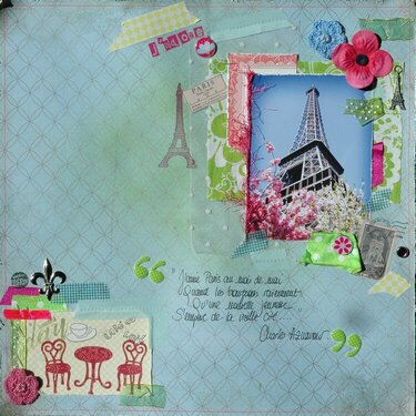 J&#039;aime Paris au mois de mai (I love Paris in may)