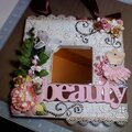 "Beauty" framed mirror