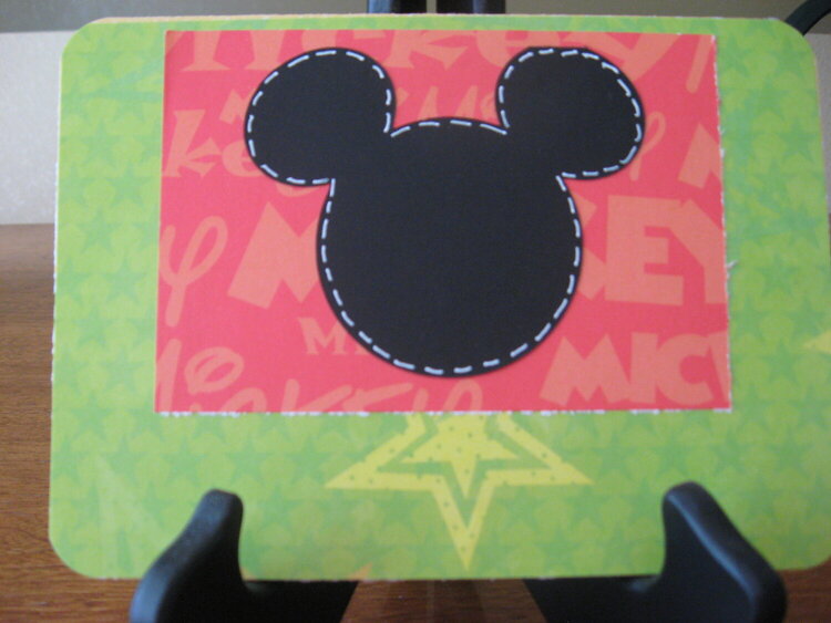 Mickey Card
