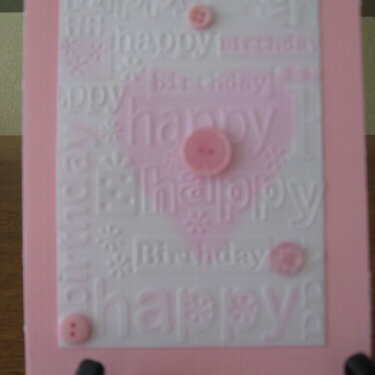 Pink Happy Birthday