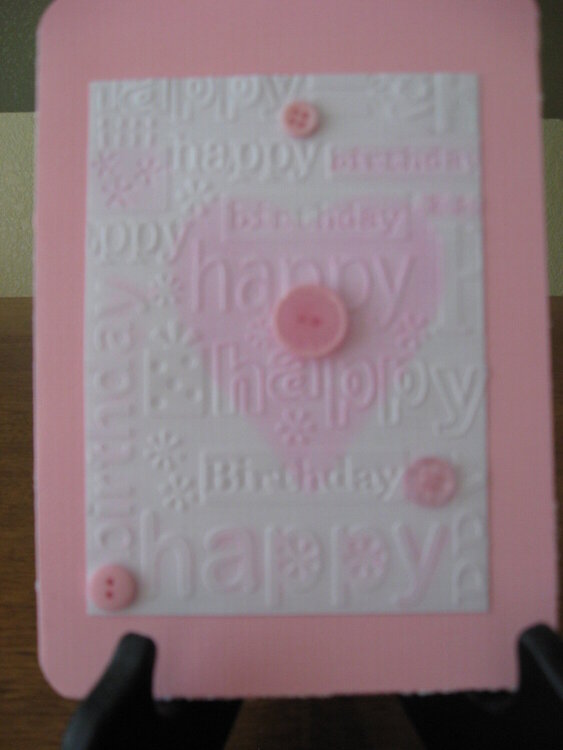 Pink Happy Birthday