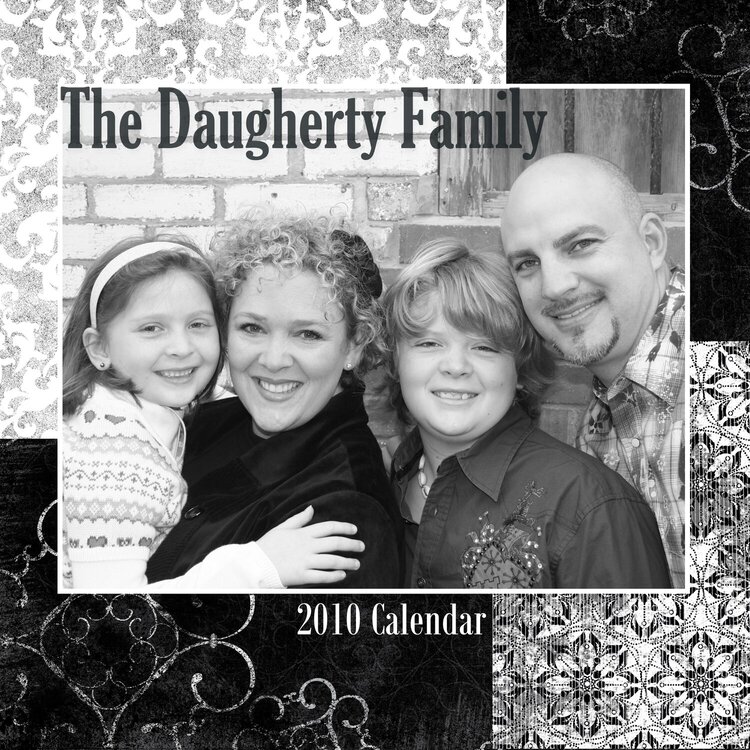 Family Calendar Cover
