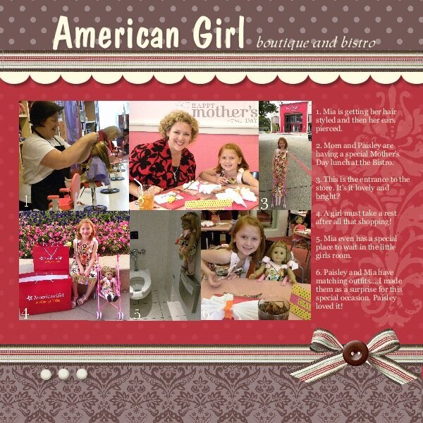 American Girl boutique and bistro