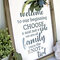 DIY Wedding Sign * Jillibean Soup*