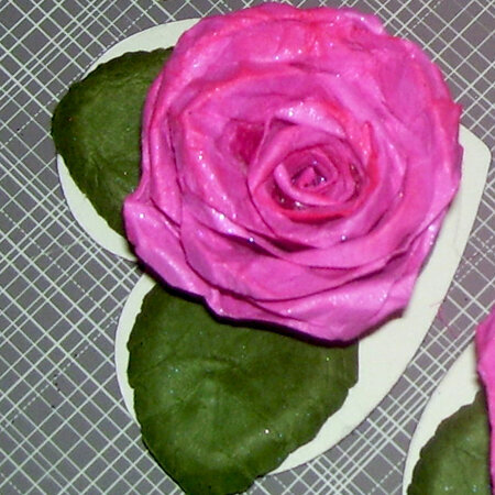 Pink roses for Linn&#039;s Flower Swap 3