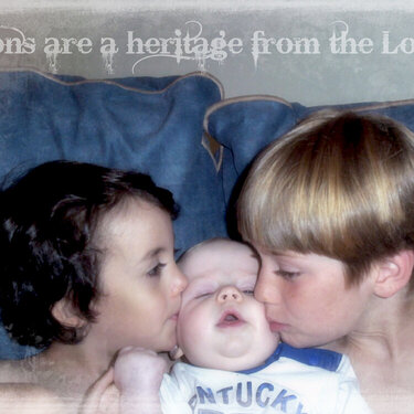 Sons Are a Heritage from the Lord