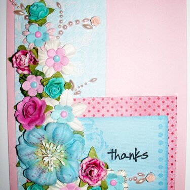 Thanks card for TCR 33