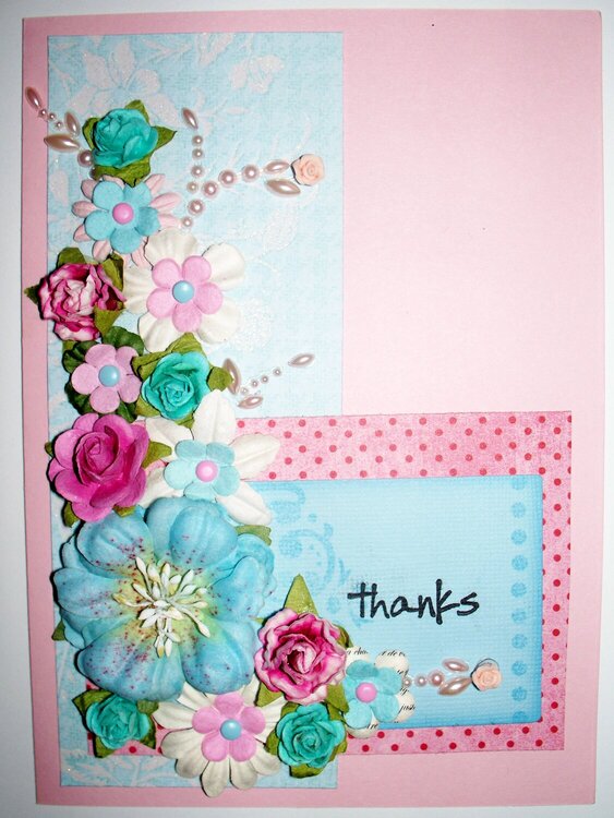 Thanks card for TCR 33