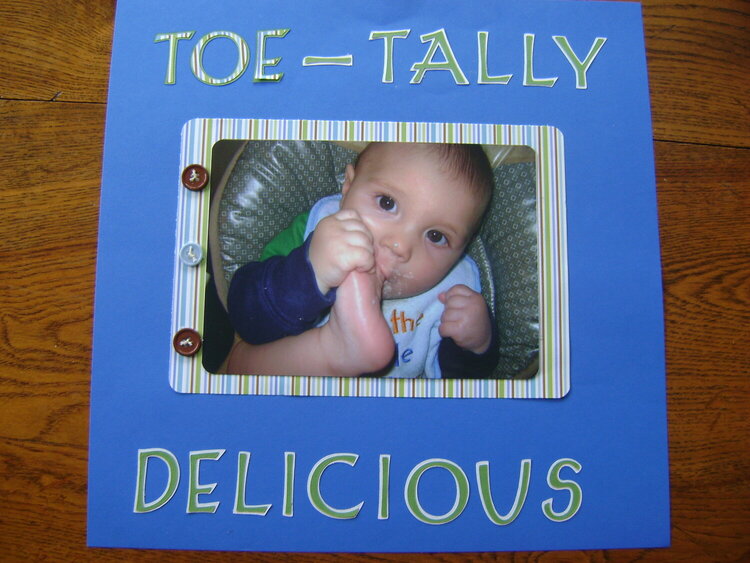 TOE-tally Delicious
