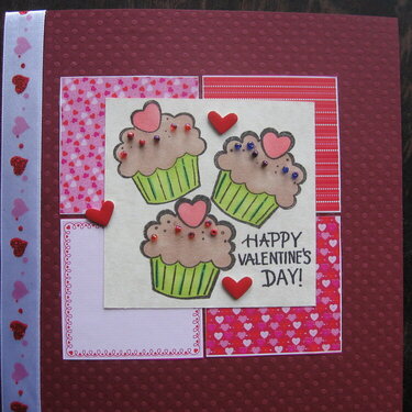 Cupcake Valentine&#039;s Day