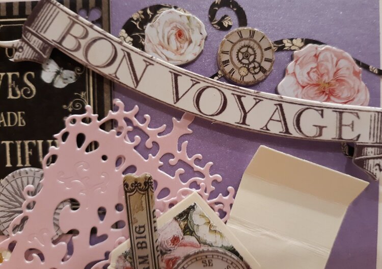 Bon Voyage Fan Card