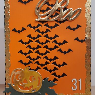 Boo!, a Halloween Card