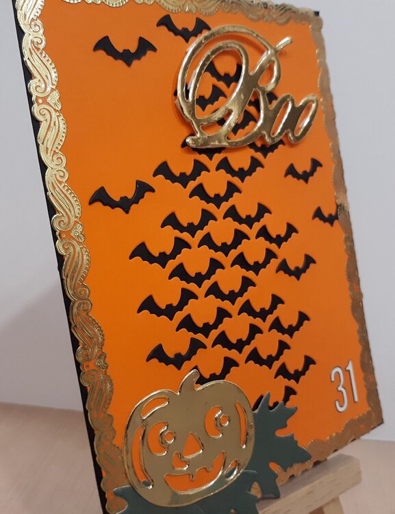 Boo!, a Halloween Card
