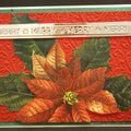 November 2025 Card Sketch Challenge #5 Merry Poinsettia