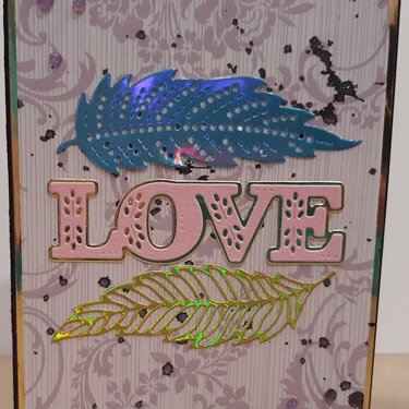 Another Pink Love Card!