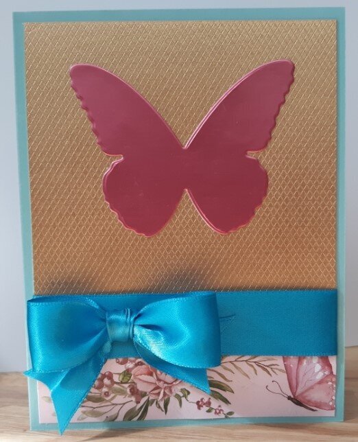 butterfly notelet card