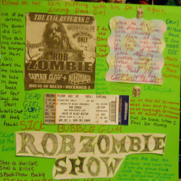 Rob Zombie Concert