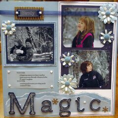 Winter Magic   page two (right hand page)