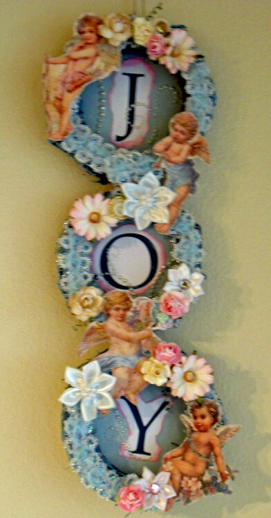 Altered Wall Hanging Wreaths