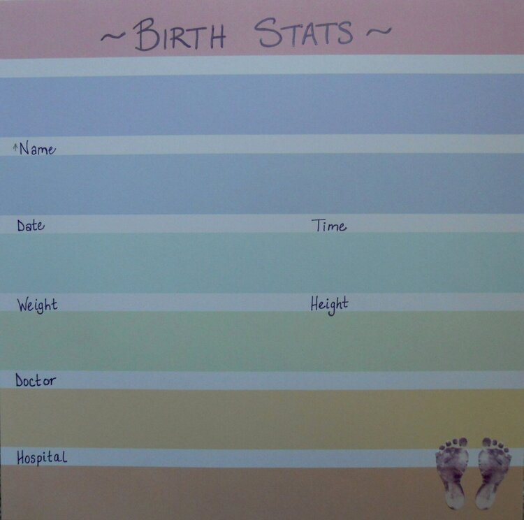 Birth Stats