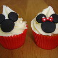 mickey & minnie cupcakes!