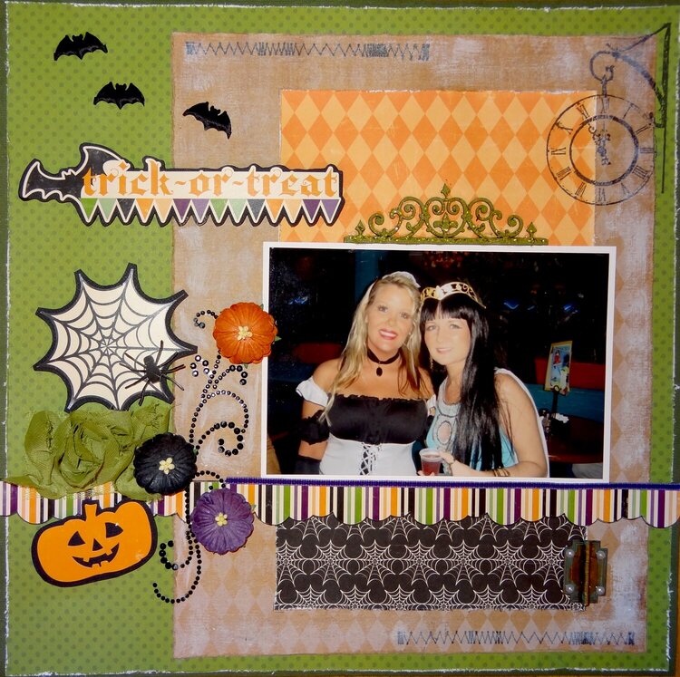 Trick or Treat!  ~BellaCreations DT Oct. Challenge~