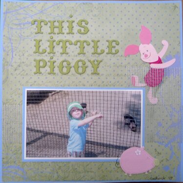 This Little Piggy  (zoo pg. #4)