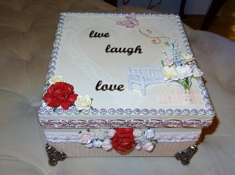 Bridal Shower Gift (mini album and box)