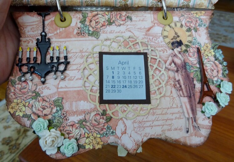 Graphic 45 A Ladies&#039; Diary 2013 Calendar