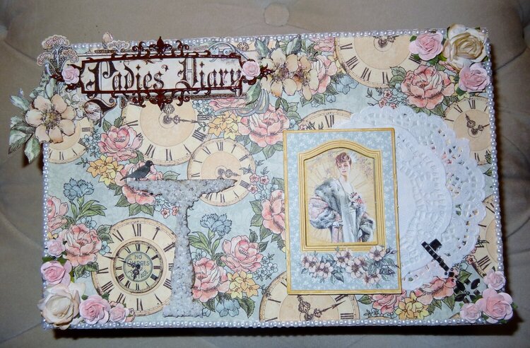 Graphic 45 Ladies&#039; Diary SS swap box