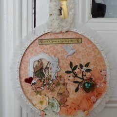 Once Upon a Springtime wallhanging - Graphic 45