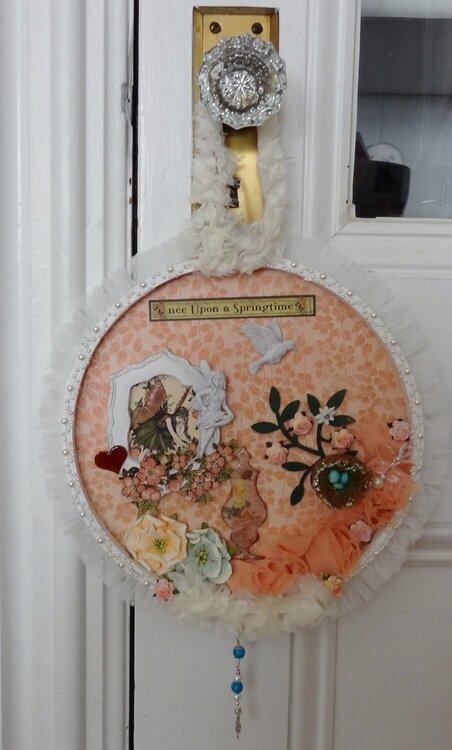 Once Upon a Springtime wallhanging - Graphic 45