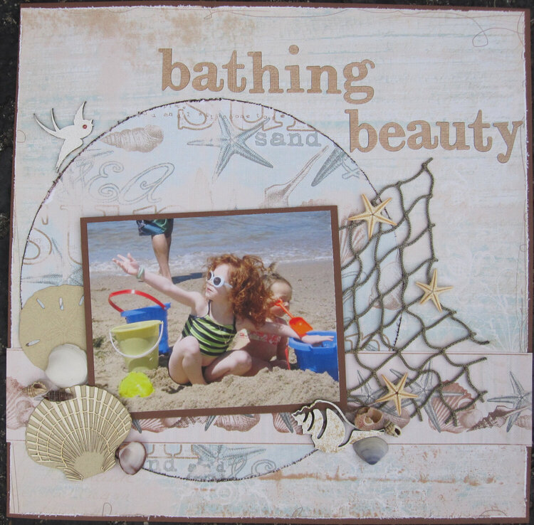Bathing Beauty (BellaCreations August Color Challenge)