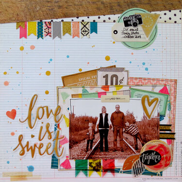 Love is Sweet **My Creative Scrapbook**