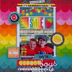 Summer Boys  **My Creative Scrapbook**