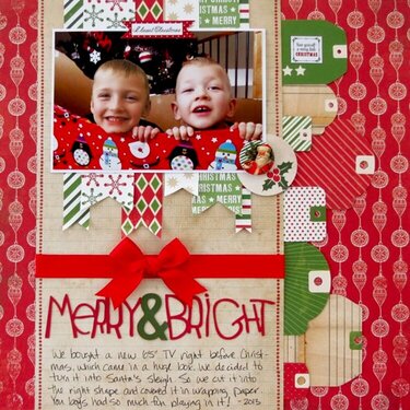 Merry &amp; Bright  **My Creative Scrapbook**