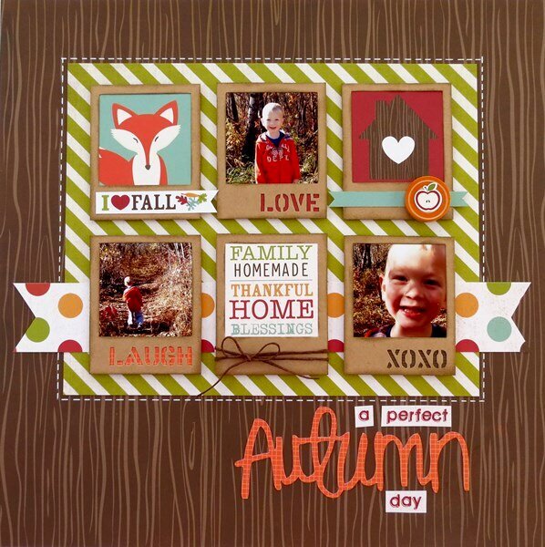 A Perfect Autumn Day  **My Creative Scrapbook**