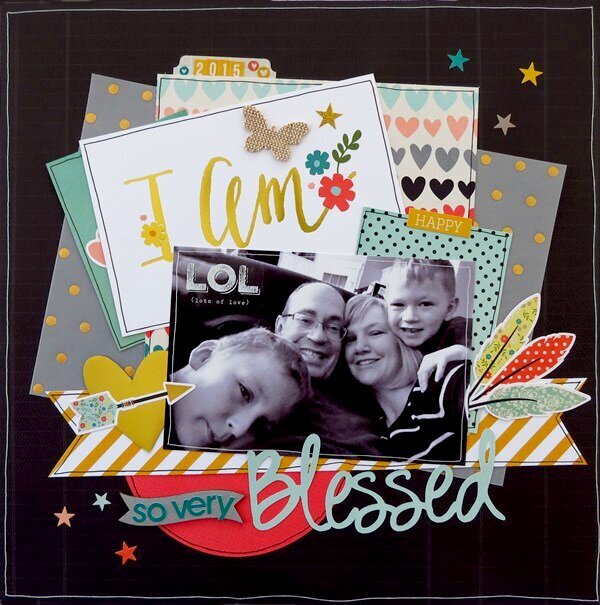I Am So Very Blessed  **My Creative Scrapbook**