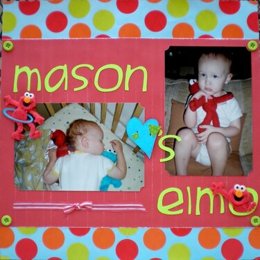 Mason Heart&#039;s (Loves) Elmo