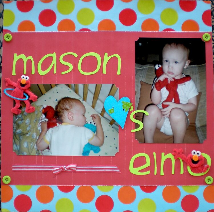 Mason Heart&#039;s (Loves) Elmo