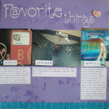 Favorites Page 2 CloseUp