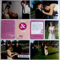 Tom and Julie wedding album- page 1