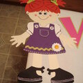 Little Red Haired Girl doll