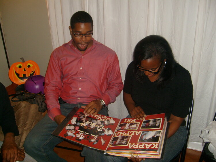 Kappa Alpha Psi scrapbook pages